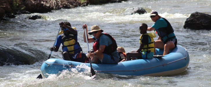 Weber River paddle rafting