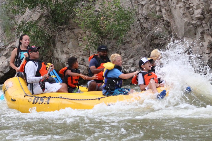 Taggart's Rapid on the Weber River