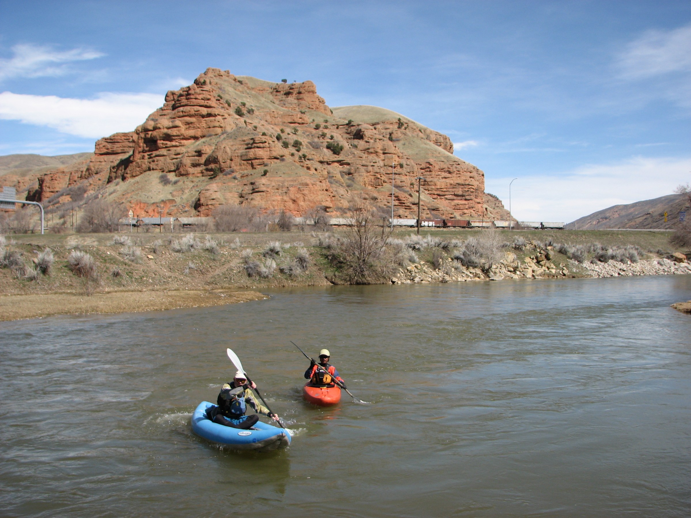 First kayak trip of the year
