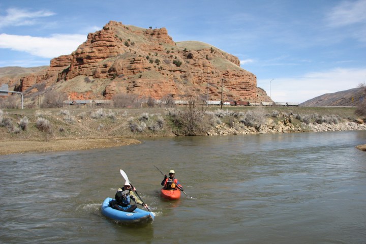 First kayak trip of the year